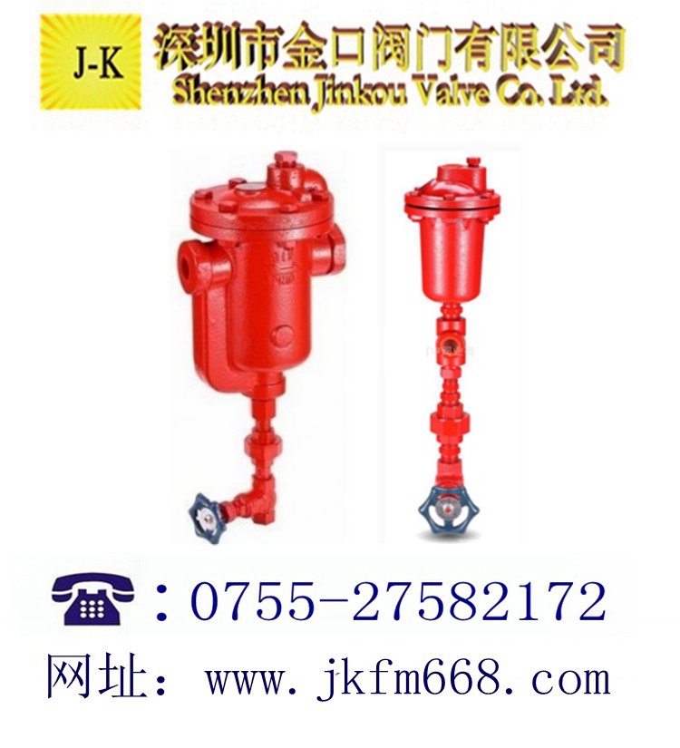 DSC 鑄鐵雙節流孔倒筒式蒸汽疏水閥