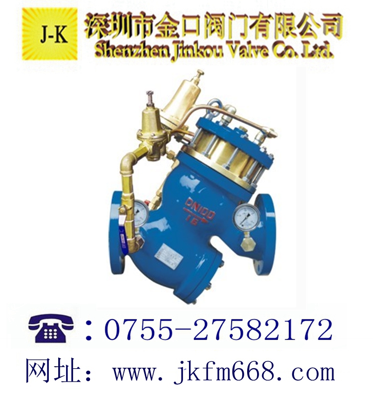過濾活塞式預(yù)防水擊泄放閥